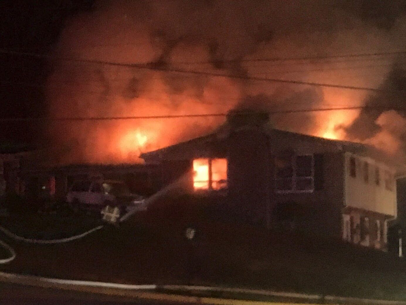 apartment fire
